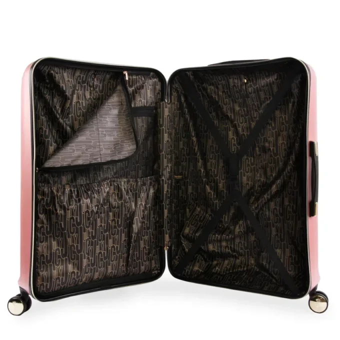 Handbagage med hård skal och hjul