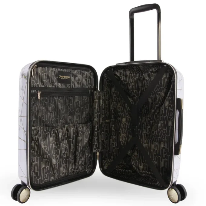Handbagage med hård skal och hjul