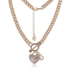 Heart and Juicy Toggle Charm-halsband