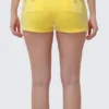Heritage-shorts i Cotton Velour med broderi