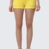 Heritage-shorts i Cotton Velour med broderi
