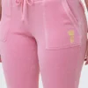 Heritage-träningsbyxor i Cotton Velour