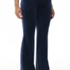 Hollywood Scottie Snap Pocket Cotton Velour Träningsbyxor