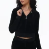 Hoodie i Heritage-Cotton Velour