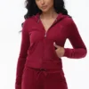 Hoodie i Heritage-Cotton Velour