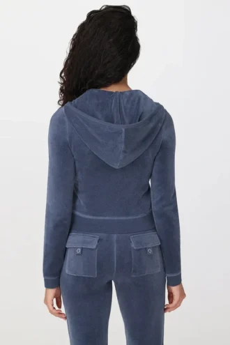 Hoodie i Heritage-Cotton Velour
