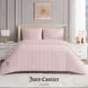 Jenny Velour Striped Jacquard-täckset