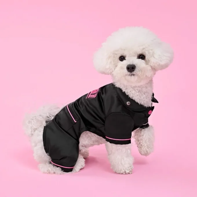 Juicy Couture pyjamas i silkeslen satin för husdjur