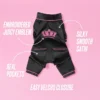 Juicy Couture pyjamas i silkeslen satin för husdjur