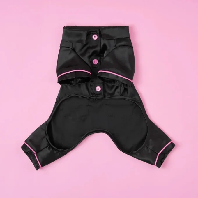 Juicy Couture pyjamas i silkeslen satin för husdjur