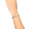 Juicy Script-armband med kristallkedja
