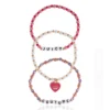 Kids Choose Juicy Heart Charm 3-delat pärlarmbandset