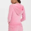 Klassisk hoodie i Cotton Velour