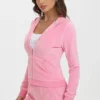 Klassisk hoodie i Cotton Velour