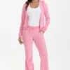 Klassisk hoodie i Cotton Velour