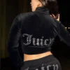 Kort jacka med hög krage