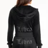Libra anpassningsbar Big Bling-velourhuvtröja