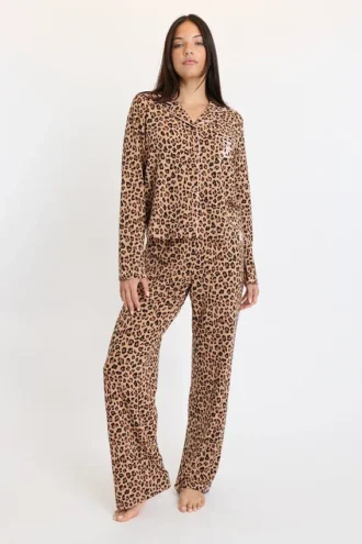 Mjukt pyjamas-set i 3 delar