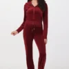 Og Big Bling-träningsbyxor i velour