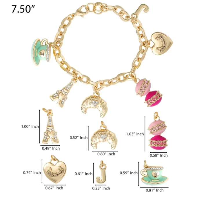 Paris Travel Charm-Armband