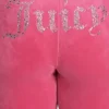 Plus-Size Angel Couture Big Bling Velour Träningsbyxor