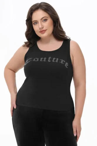 Plus-size Big Bling Couture-linne