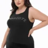Plus-size Big Bling Couture-linne