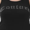 Plus-size Big Bling Couture-linne
