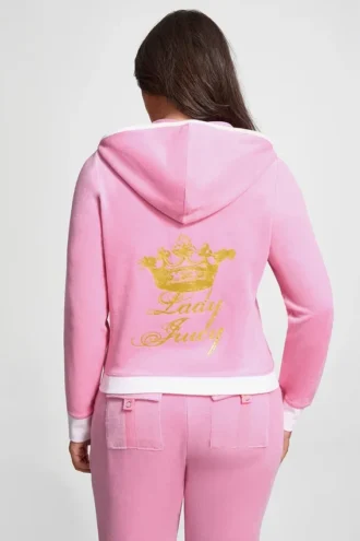 Plus-Size Lady Juicy Hollywood Heritage Huvtröja