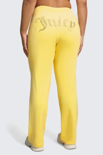 Plus-size Og Big Bling velourträningsbyxor