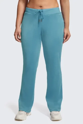 Plus-size Og Big Bling velourträningsbyxor