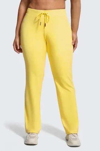 Plus-size Og Big Bling velourträningsbyxor