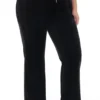 Plus-size Og Big Bling velourträningsbyxor