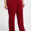 Plus-size Og Big Bling velourträningsbyxor