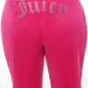 Plus-size Og Big Bling velourträningsbyxor