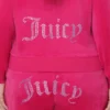 Plus-size Technicolor anpassningsbar Big Bling-velourhuvtröja
