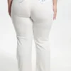 Plus-size Technicolor anpassningsbara Big Bling-velourträningsbyxor