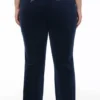 Plus-size Technicolor anpassningsbara Big Bling-velourträningsbyxor
