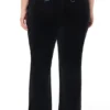 Plus-size Technicolor anpassningsbara Big Bling-velourträningsbyxor