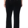Plus-size Technicolor anpassningsbara Big Bling-velourträningsbyxor