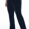 Plus-size Technicolor anpassningsbara Big Bling-velourträningsbyxor