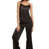 Pyjamas-set med satin-camisole