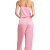 Pyjamas-set med satin-camisole