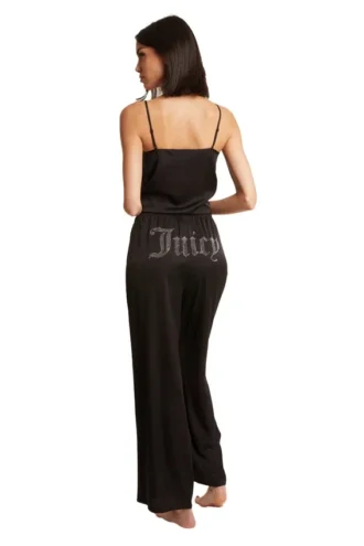 Pyjamas-set med satin-camisole