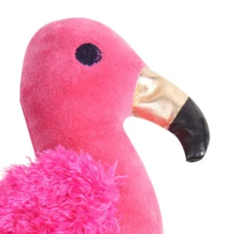 Rolig pipande flamingoleksak for djur