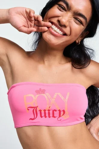 Roxy X Juicy bandeau-bikinitopp