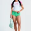 Roxy X Juicy rashguard i lycra med korta ärmar
