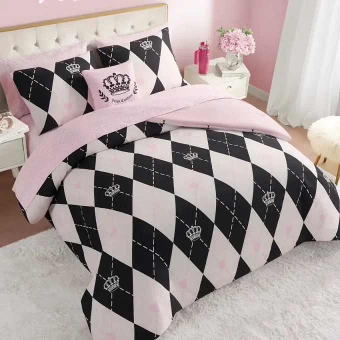 Royal Argyle vändbara sängkläder