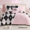 Royal Argyle vändbara sängkläder