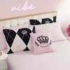 Royal Argyle vändbara sängkläder